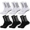 6Pairs Men Women Professional Sports Socks Non Slip Grip Football Basketball Baseball Rugby Soccer Cycling Running