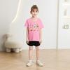 Children's casual short-sleeved t-shirt - Summer Boys' and Girls' Casual Cute Cat T-shirt
