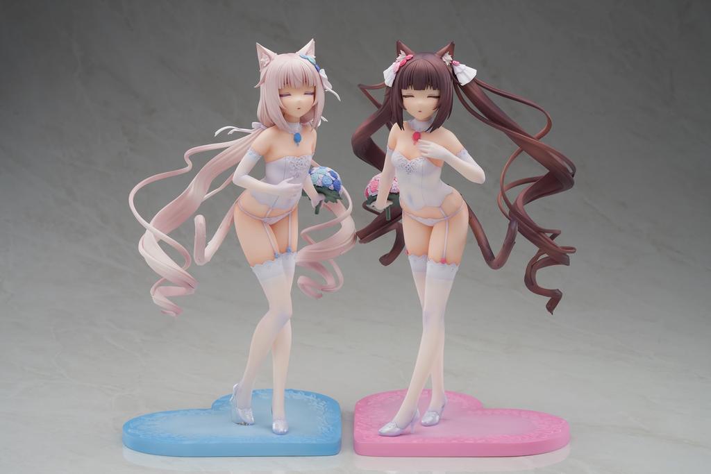 Nekopara Chocolat Vanilla Dream Scale ПВХ ABS окрашенная готовая фигурка и версия Eden. 1/7 и