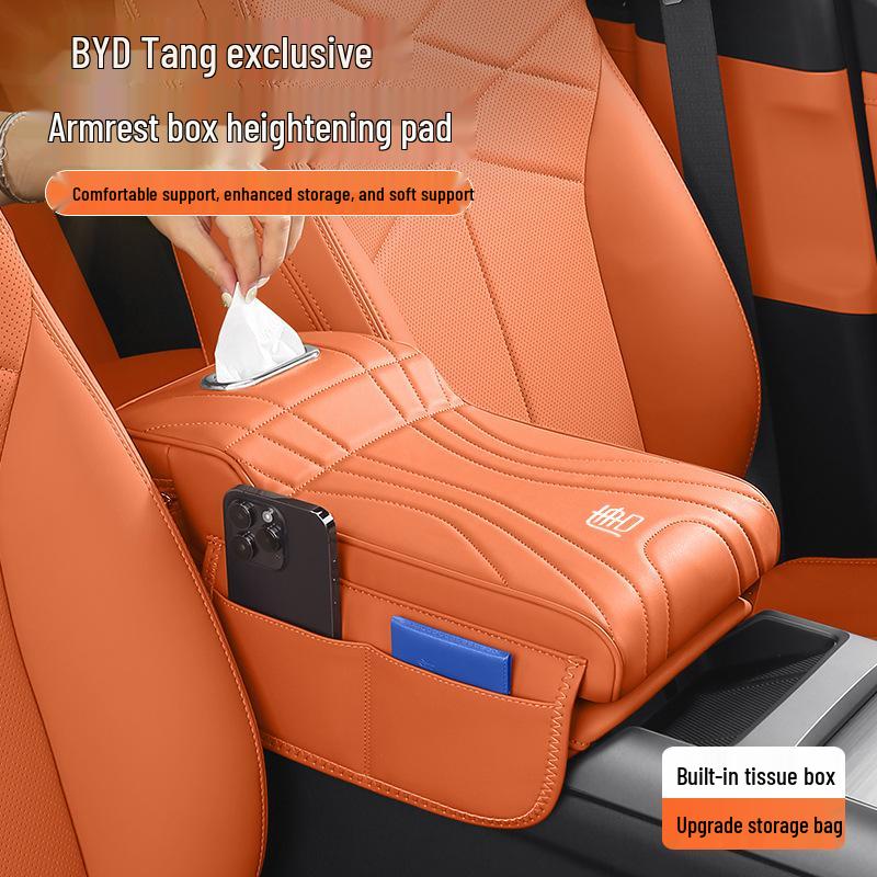 BYD Tang Armrest Heightening and Storage Pad for DMP/DMI/EV/DM Models