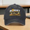 Funny Mommy Construction Excavator Sun Baseball Cap  Unisex Unisex Trucker Hat Summer Streetwear Kpop Rock Breathable Snapback Cap