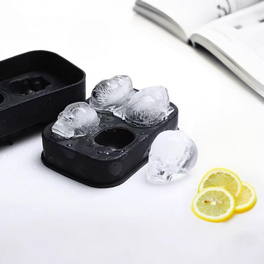 Premium Honeycomb Silicone Ice Cube Tray with Storage Box