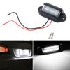 1Pc Waterproof 6 Led 12V License Plate Light Car Boat Truck Trailer Step Lamp