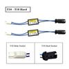 2pcs T10 Canbus Cable 12V LED Warning Canceller Decoder 501 T10 T15 W5W 194 168 Car Lights NO Error Canbus OCB Load Resistor