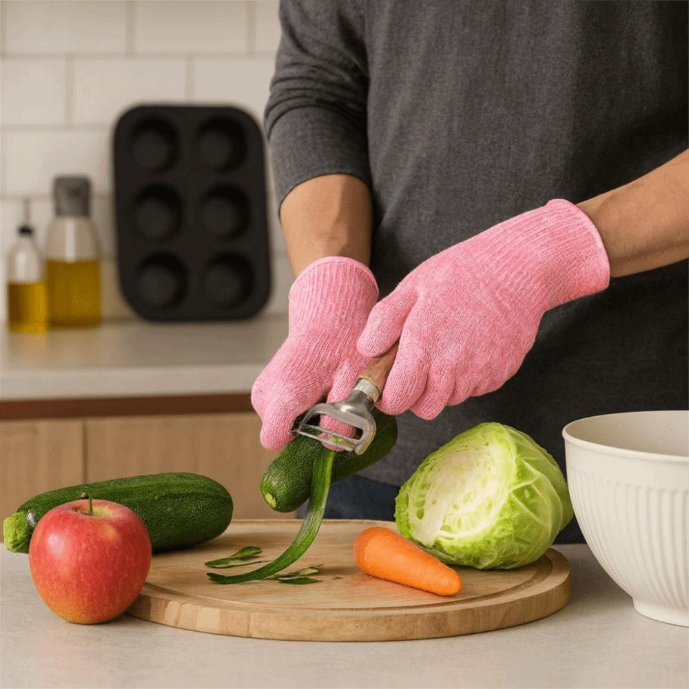 5 Level Anti-cut Gloves Wear-Resistant Protective Gloves Safety Work Gloves Food Processing