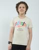 Boy's Regular Fit Printed Half Sleeve T-Shirt
