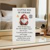 Firefighter Pocket Guardian Mini Firefighter Pocket Hug Token A Little Hug