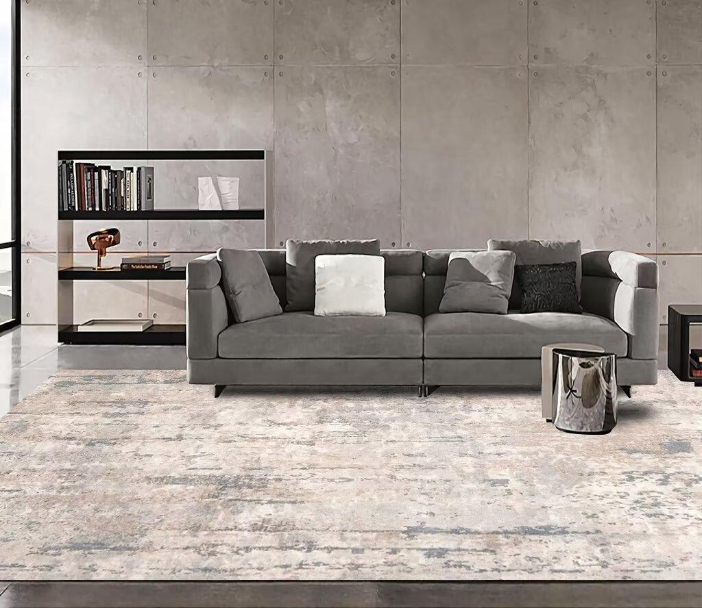 Nordic Abstract Carpet Living Room Decor Grey Rugs for Bedroom 200x300 Lounge Coffee Tables Mat Anti Slip Washable Entrance Mats