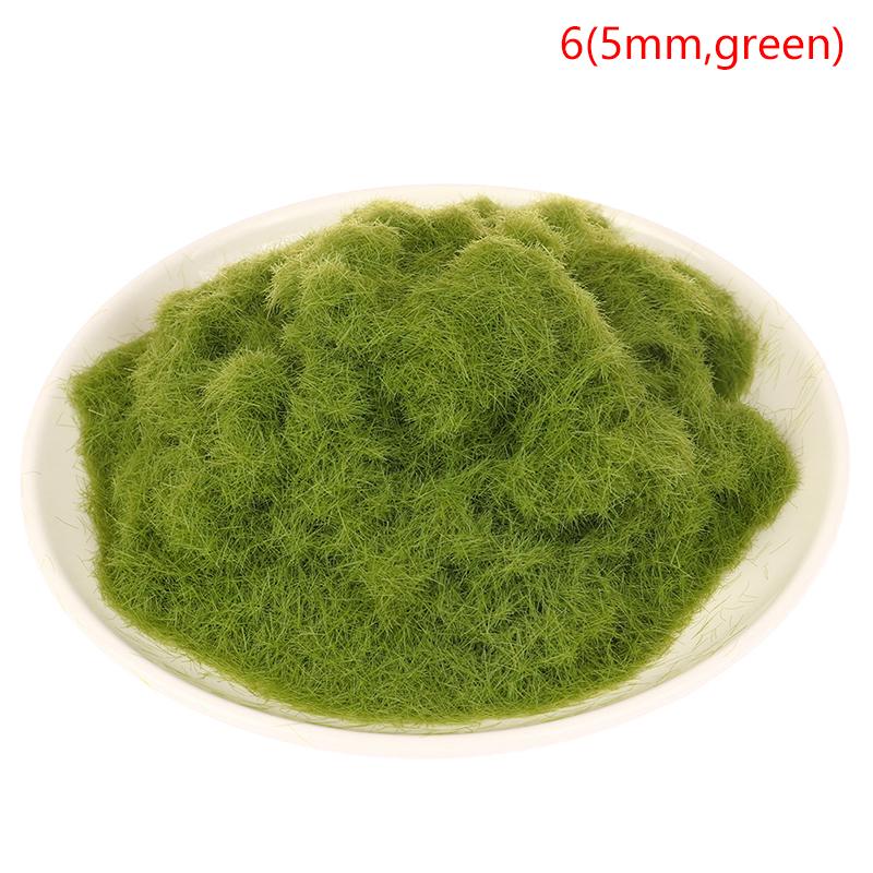 3/5 мм травяной флок порошок для искусственной местности игры ландшафтные аксессуары искусственная трава песок стол модель железная дорога макет