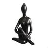 Small Figurine Pose Figure Modern Collection Souvenir Sitting Sculpture Ceramic Statue for Bedroom