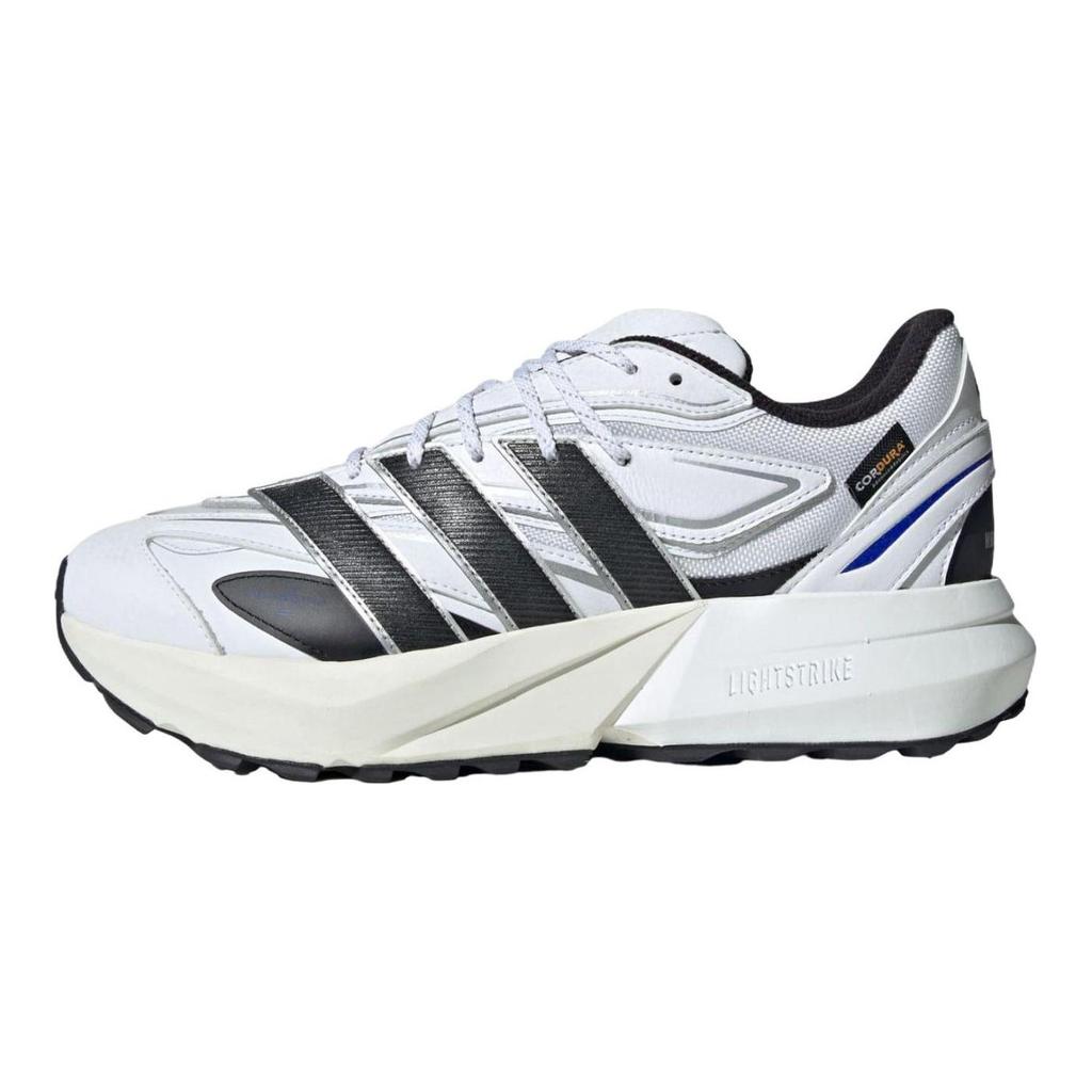 adidas Lightblaze Atr Универсальные Удобные Влагоотводящие Теплые Кроссовки для Бега Мужские Кроссовки Облачно-Белые JS1989