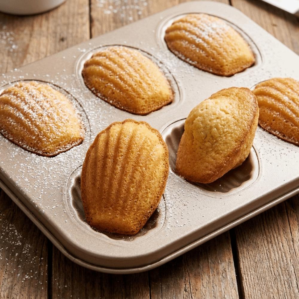 Carbon Steel Muffin Pan Non-Stick Baking Mold Kitchen Accessories Shell Baking Pan Kitchen