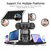 V380 Pro 4G/WiFi Уличная PTZ-камера на солнечных батареях с тройным объективом и HD-мониторингом
