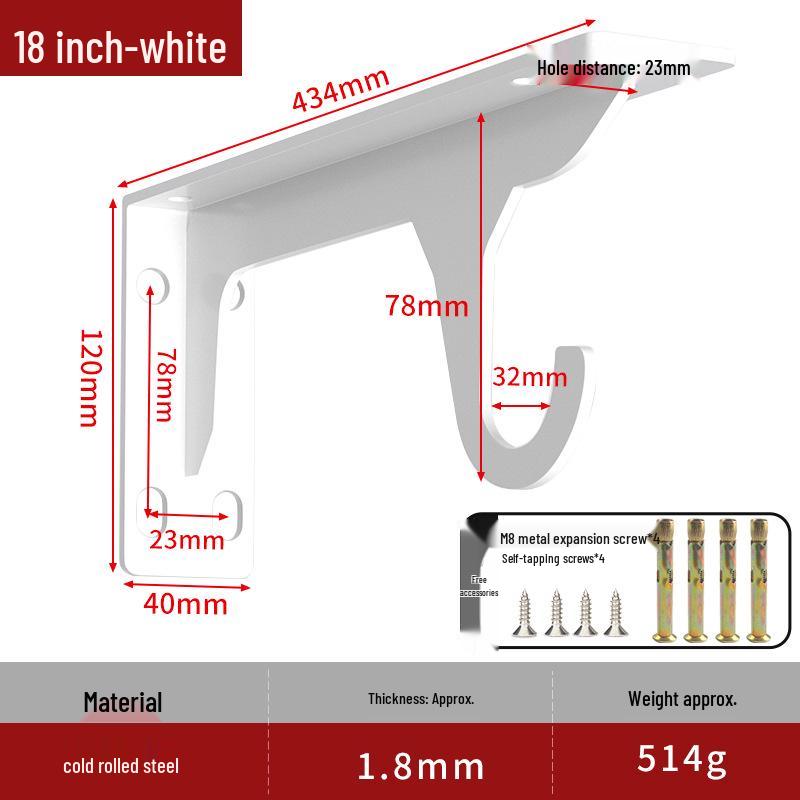 Настенный сверхпрочный плавающий кронштейн для телевизора с треугольной опорой для использования в качестве стола и хранения