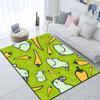 Cute Cartoon Print Carpet Yoga Living Room Doormat  Living Room Area Rug Games Area Washroom Floor Mat Children's Crawling Mat