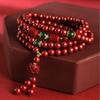 High-content purple gold sand cinnabar bracelet108Beaded Bracelet Tourist Area