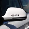 4pcs Fashion Car Styling Door Handle Stickers Tire Rear View Mirror Decals For Kia Rio Ceed Sportage Cerato Soul Sorento K2 K5 Flip Car Accessories