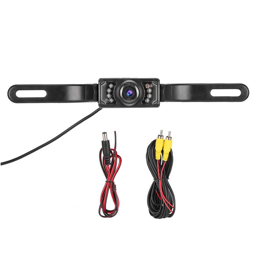 Waterproof IP67 HD Mirror IR Night Vision Camera for Car License Plate Rear View Parking Backup