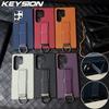 KEYSION Ударопрочный бронированный чехол для Samsung S26 Ultra 5G Мягкий силикон+ПК Складная подставка Задняя крышка телефона для Galaxy S26+ Plus