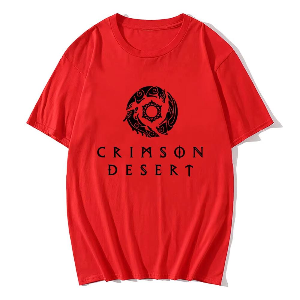 Hot Game Red Desert Tshirt Luxury Shortsleeved Unisexs Tshirt Is Made of Cotton Suitable for Wear Comfortable and Breathable