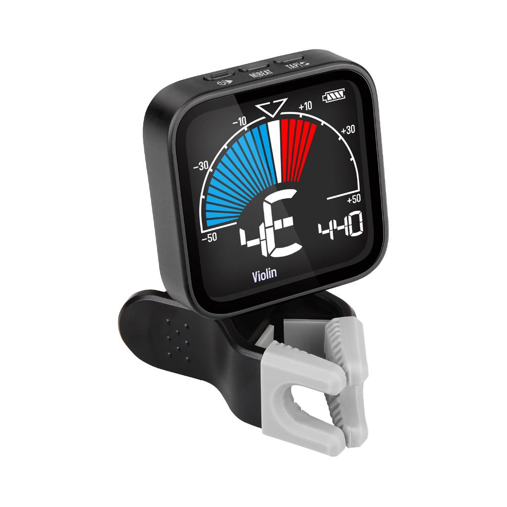 Cherub Аккумуляторный для Скрипки Тон Несколько Настроек Компактный Идеален для Безголовой Клипса Метро-Тюнер Скрипка, 3-в-1 Функция Тюнер, Метроном,