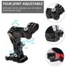 Крепление на шлем мотоцикла для Gopro Hero 10 9 8 7 6 5 4 3 Yi Osmo Action Sports Camera Mount Full Face Holder Accessories Strap