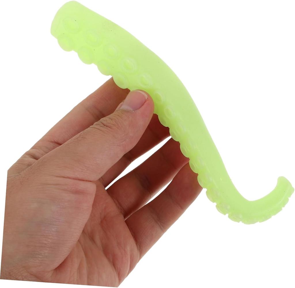 Забавные светящиеся в темноте щупальца осьминога, пальчиковые куклы, игрушки для детского дня рождения, подарки на Хэллоуин, наполнитель для пиньяты