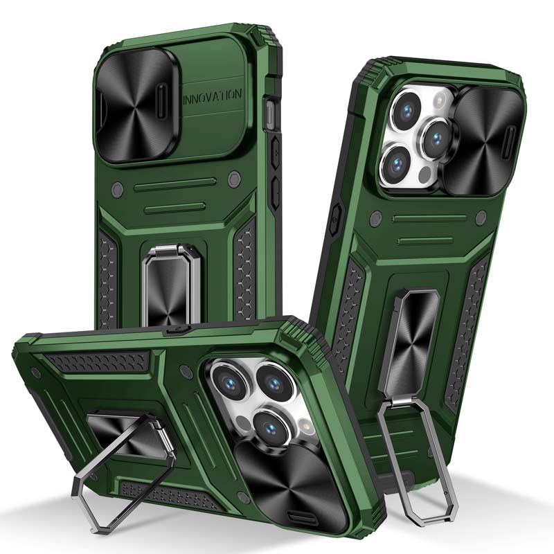 Чехол для камеры со слайд-объективом для iPhone 15 Pro Max 12 13 14 Plus, противоударный защитный чехол с магнитным кольцом, защитный чехол