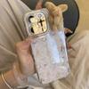 Cute Rabbit Foundation Suitable for Apple 16promax Mobile Phone Case IPhone 15 New Model 13
