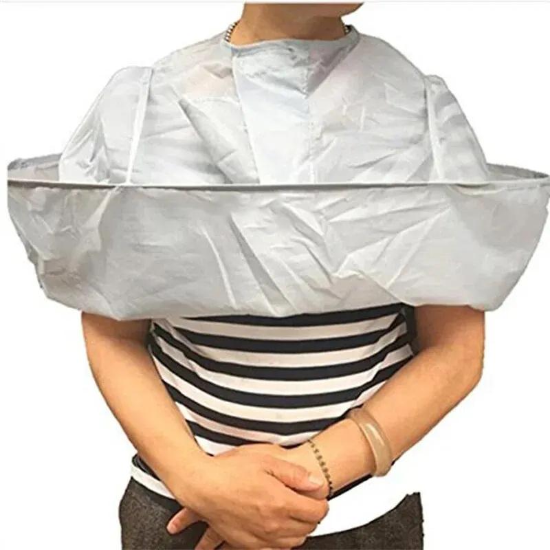 Парикмахерская накидка-зонт, парикмахерская накидка, чехол для бритья, парикмахерский фартук, защитный чехол для уборки дома