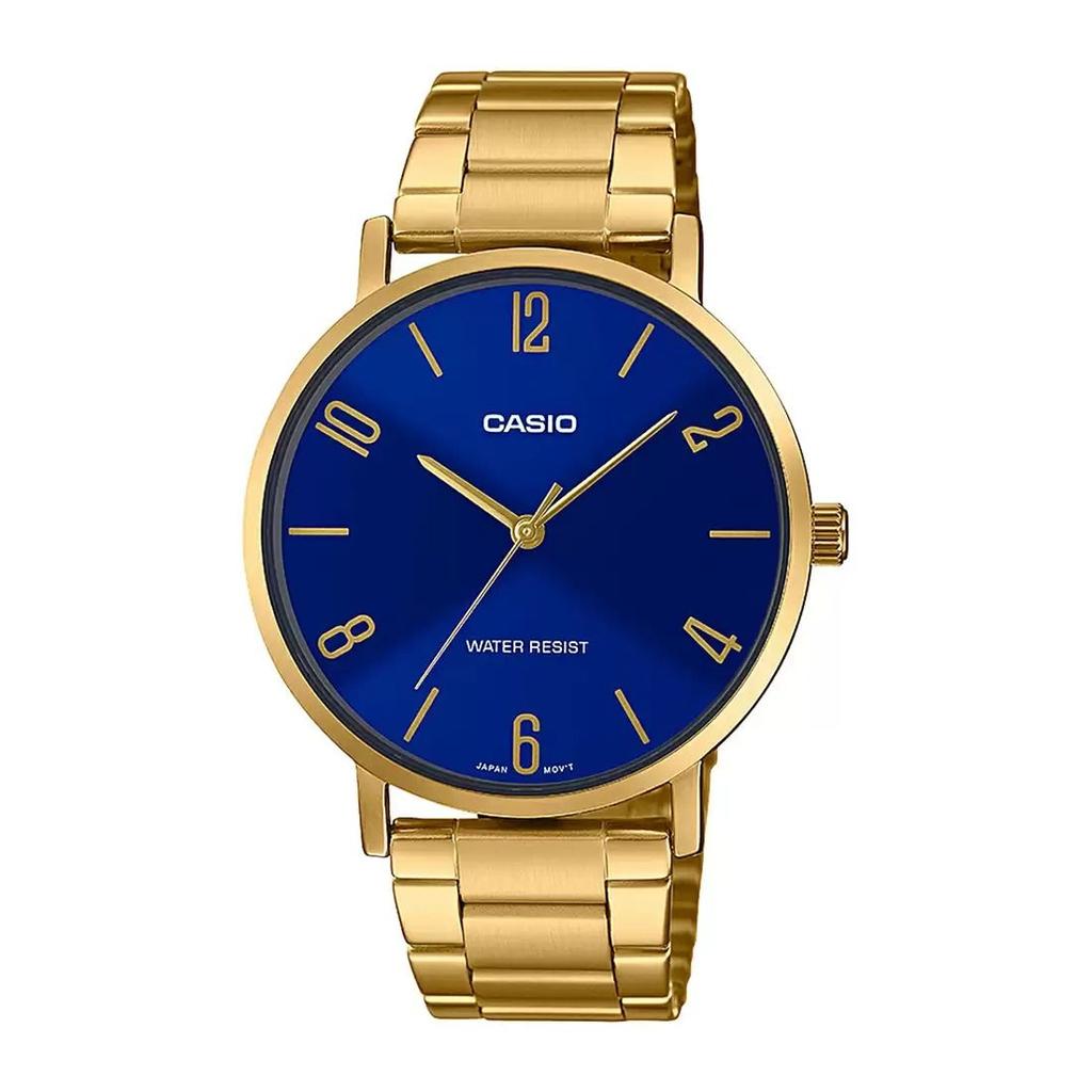 Analog Men's Watch with Gold, Gold Analog Men's Watch, Casio