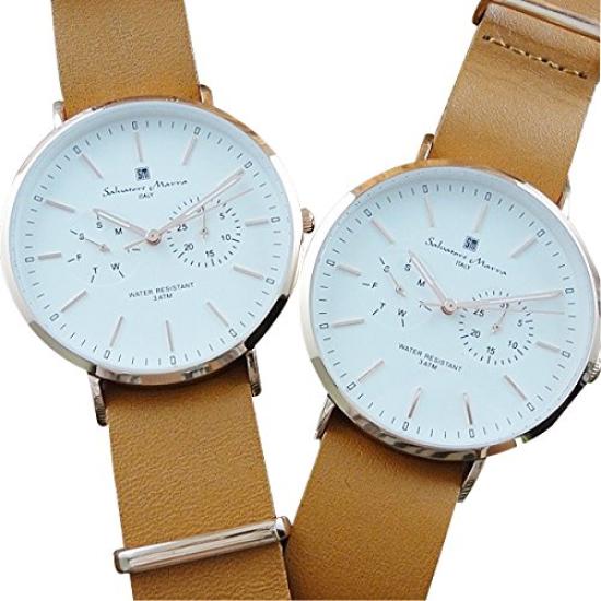 Salvatore Marra Watch Pair Watch Set of 2 [Salvatore Marra] SM15117-PGWHPGSM15117-PGWHPG Женские Мужские []
