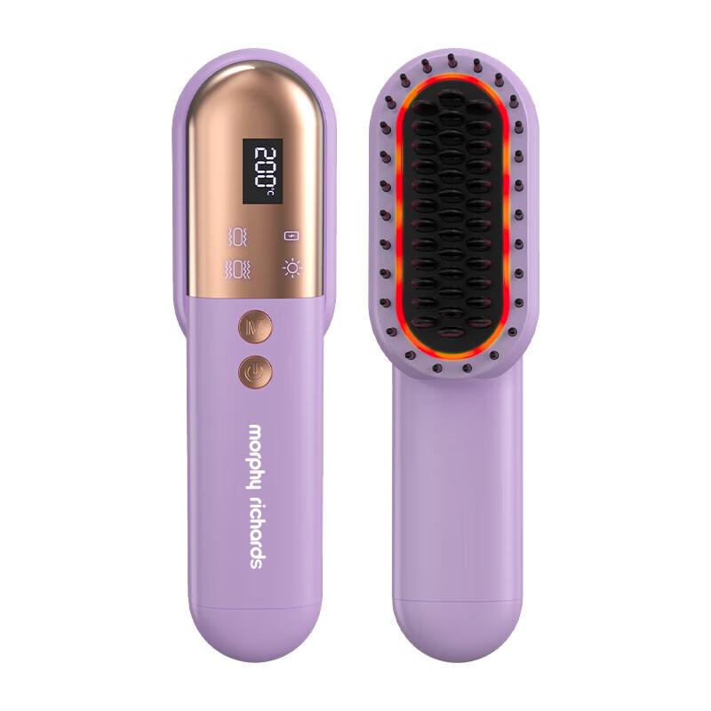 Morphyrichards Portable Electric Hair Straightener & Massager Comb