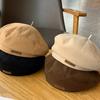 Autumn Winter New Sweet Cool Light Luxury Woolen Hats Retro Versatile Berets Cap