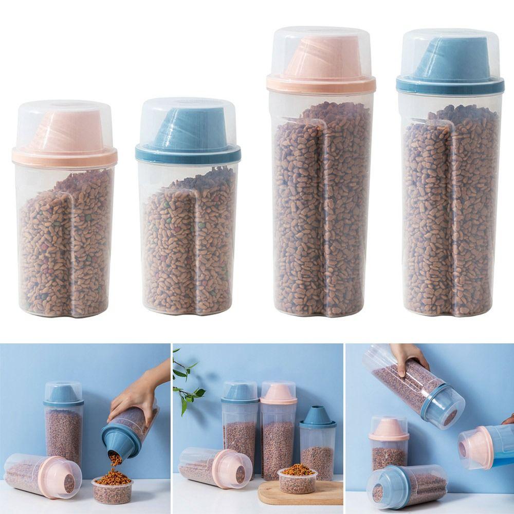Large Capacity Pet Food Storage BPA Free Cat Food Dispenser Accessories Dog Food Box