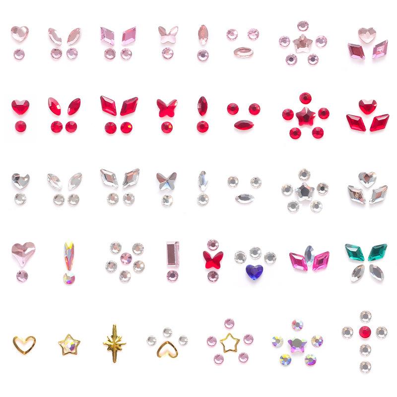 Зубная дрель Украшения для зубов Украшения с коробкой DIY Наклейки Драгоценные камни для зубов Красота Алмазные Зубные украшения Драгоценные камни для зубов Украшения