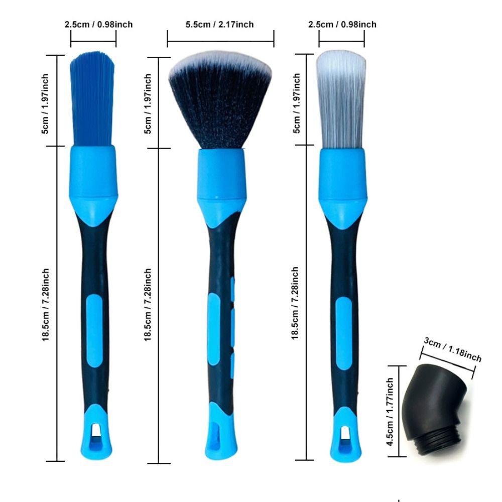 Elbow Design Interior Cleaning Brush Multifunctional Wheels Cleaner Auto Exterior