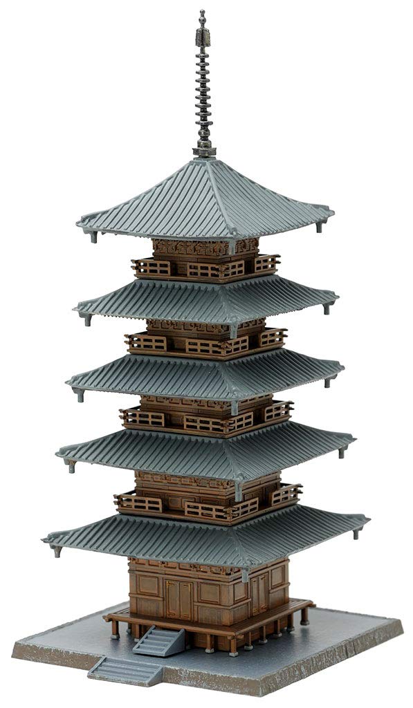 TOMYTEC Building Collection Temple C4 Pagoda Diorama Supplies 030-4 Five-Storied