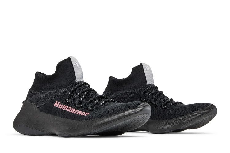 Pharrell x adidas Human Race Sichona 'Black Shock Pink'