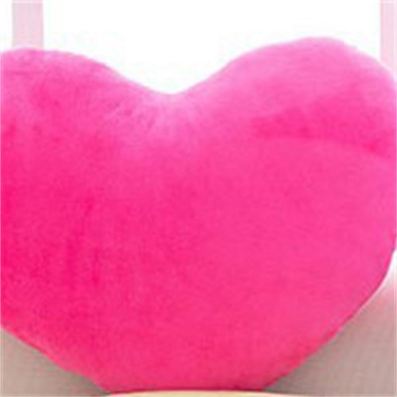 Cushion Toy Sofa Home Decorative Heart Shape Throw Pillow Stuffed Plush Doll