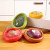 4 Pcs/Set Fruit And Vegetable Crisper Storage Containers Reusable Refrigerator Box Keeper for Onions Tomatoes Lemons Avocados