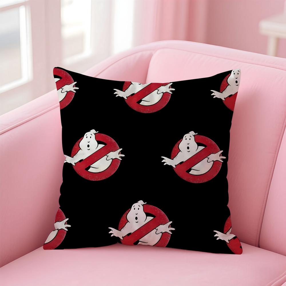 GGhostbusters AAfterlife Cartoon Cushion Cover Pillow Case Soft Friendly Fabric  Concealed Zipper