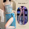 Sexy Lingerie Sexy Ancient Hanfu Republic of China Style Embroidered Pajamas Hot Uniform Seduction Suit