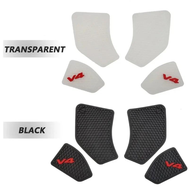 Для Ducati Fuel Tank Grip Pads Knee Traction V4 Panigale V4S Streetfighter V4 S 2025 2020 2019 2018 Противоскользящая наклейка на топливный бак
