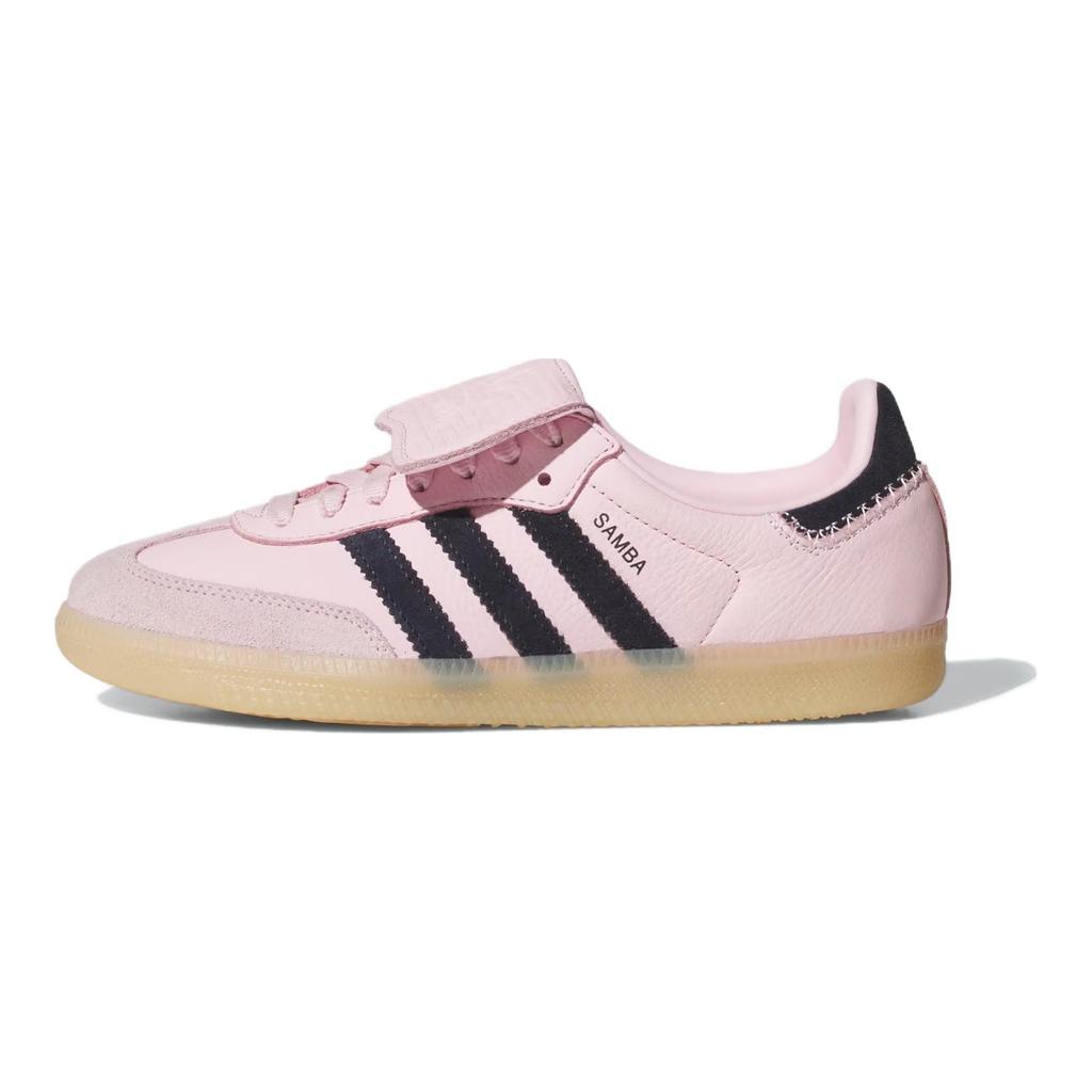 adidas Кроссовки Samba с длинным язычком, розово-черные, женские, JP6808