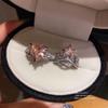 Открытое кольцо-сердце с цирконами для женщин с кубическим цирконием Ювелирное изделие Модный аксессуар