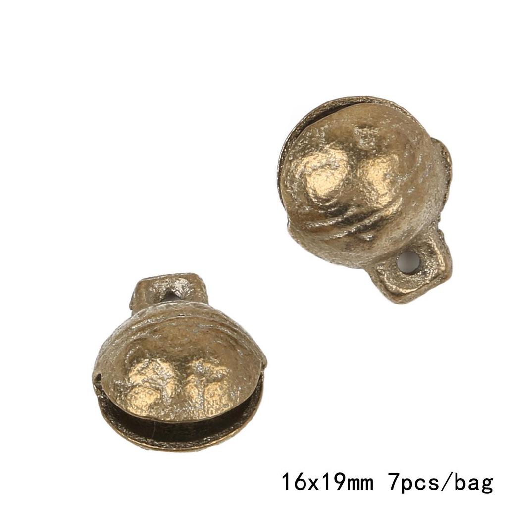 1-15 шт. латунный материал китайский колокольчик удачи подвеска для браслета ножной браслет изготовление кулона для домашнего животного