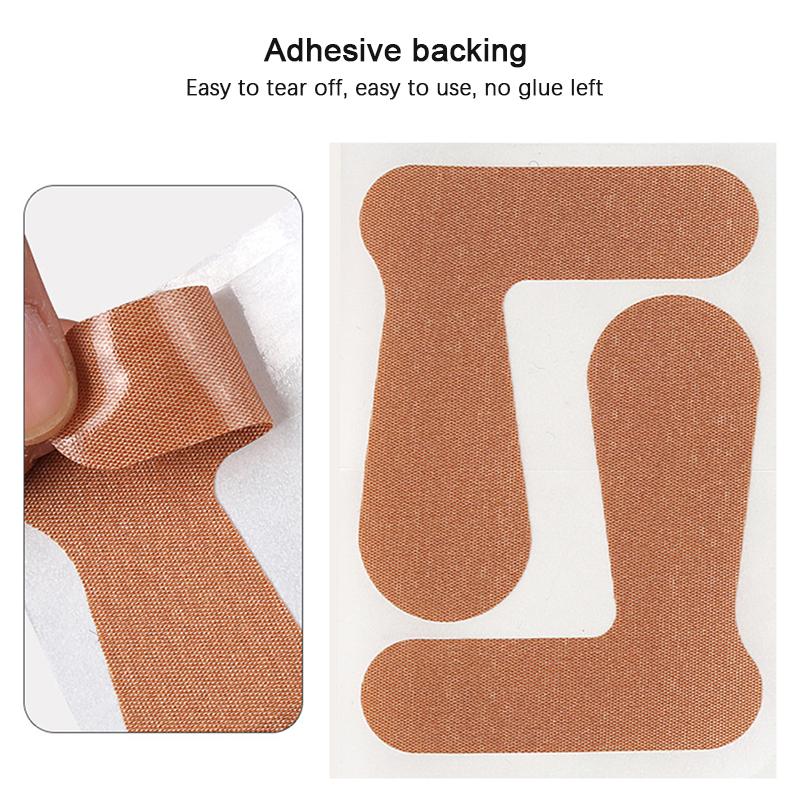 Портативные фиксированные палочки для пальцев рук и антишлифовальные наклейки для ног