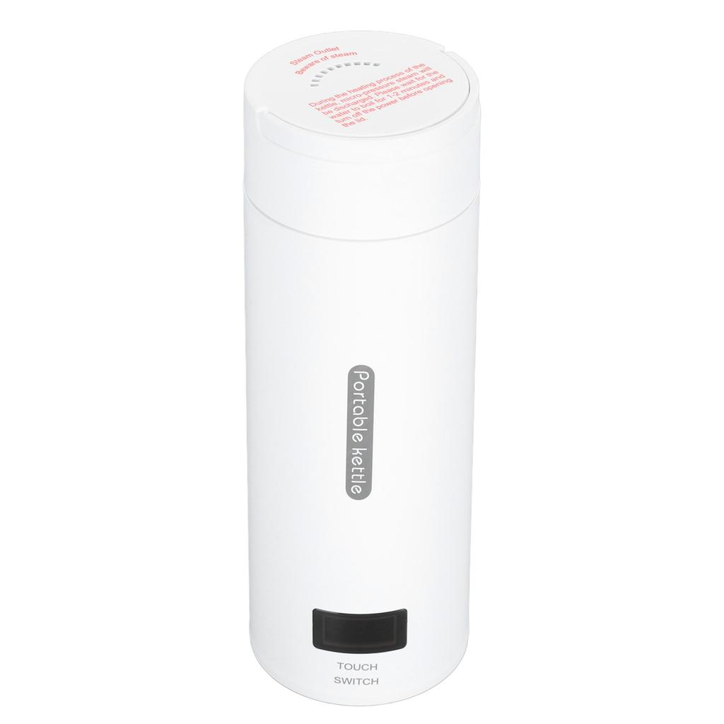 Portable Electric Kettle Stainless Steel Milk Coffee Tea Water Boiler Multifunction for Car Travel 5