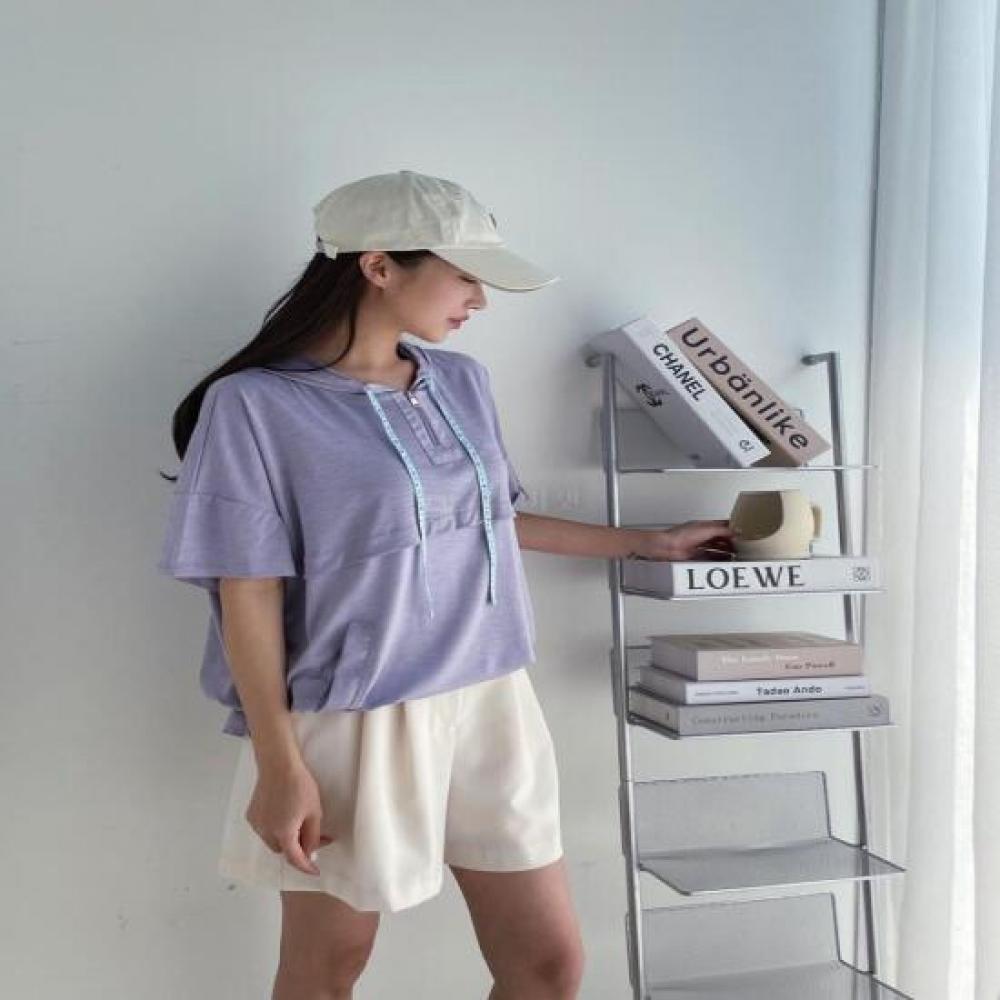 New Arrivals Open Run Sadeni String Ss Women Casual Short Sleeve